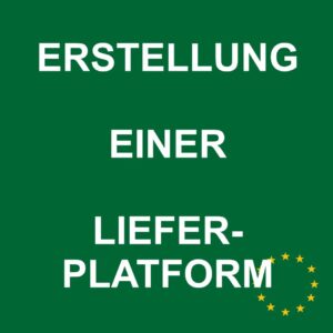Erstellung einer Lieferplattform für die Gastronomie