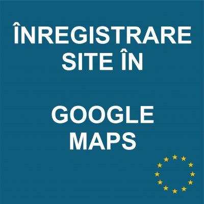 Înregistrare site în Google Maps