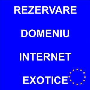 Rezervare domeniu Internet - exotice