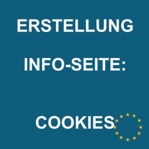 Erstellung einer Seite mit Cookie-Informationen