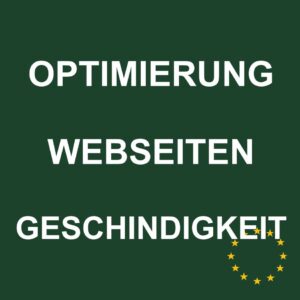 Optimierung der Websitegeschwindigkeit